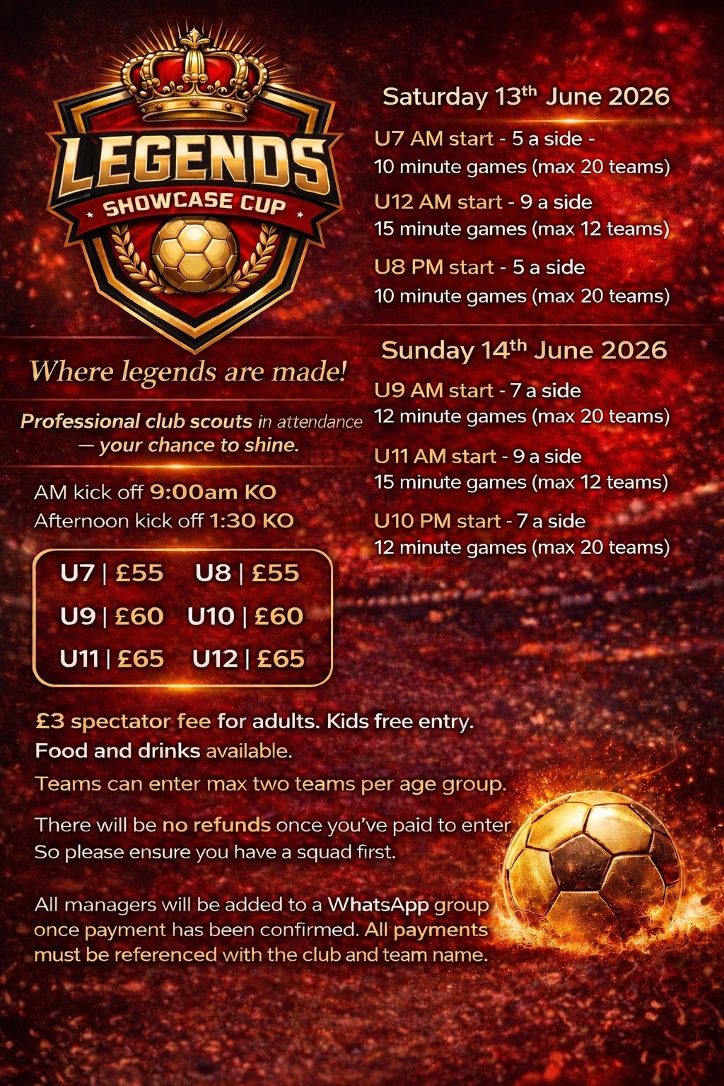 Legends Showcase Cup 26/27